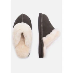 Giesswein Hausschuh Menden Hausschuhe - Beige-kombi -Schuh Mode Geschaft 10255439 03