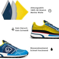 Giesswein Sportschuh Wool Cross X Men Sneakers Low -Schuh Mode Geschaft 11077721 05