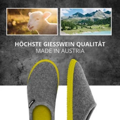 Giesswein Woolpops Hüttenschuhe -Schuh Mode Geschaft 16919345 03