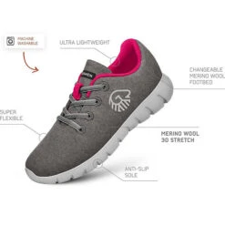 Giesswein Merino Runners Für Damen [EU 36-42] Sneakers Low - Hellgrau -Schuh Mode Geschaft 28842626 06