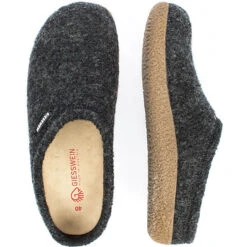 Giesswein Hausschuh Veitsch Hüttenschuhe - Anthrazit -Schuh Mode Geschaft 4999409 03