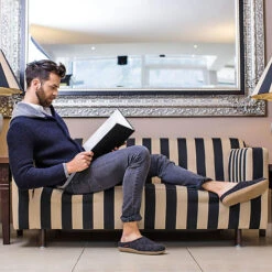 Giesswein Hausschuh Veitsch Hüttenschuhe - Anthrazit -Schuh Mode Geschaft 4999409 07