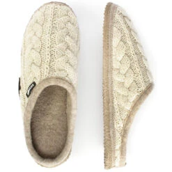 Giesswein Hausschuhe Neudau Hüttenschuhe - Wollweiß -Schuh Mode Geschaft 6861535 03