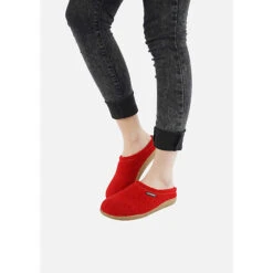 Giesswein Hausschuh Veitsch Hüttenschuhe - Rot -Schuh Mode Geschaft 7274290 09