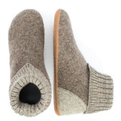 Giesswein Hüttenschuhe Wildpoldsried Hüttenschuhe - Taupe -Schuh Mode Geschaft 7274724 03