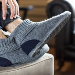 Giesswein Hüttenschuhe Kramsach Adults Hüttenschuhe - Grau -Schuh Mode Geschaft 8955191 07